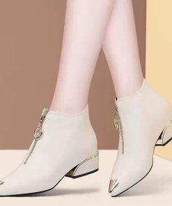 Alternative view of China Premium  Leather Quality Ladies boot 1+high hill
