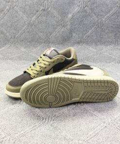 Jordan 1 Low Travis Scott Olive (Grade  Ome) - Image 3