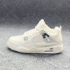 Jordan 4 white silver (Grade  Ome)