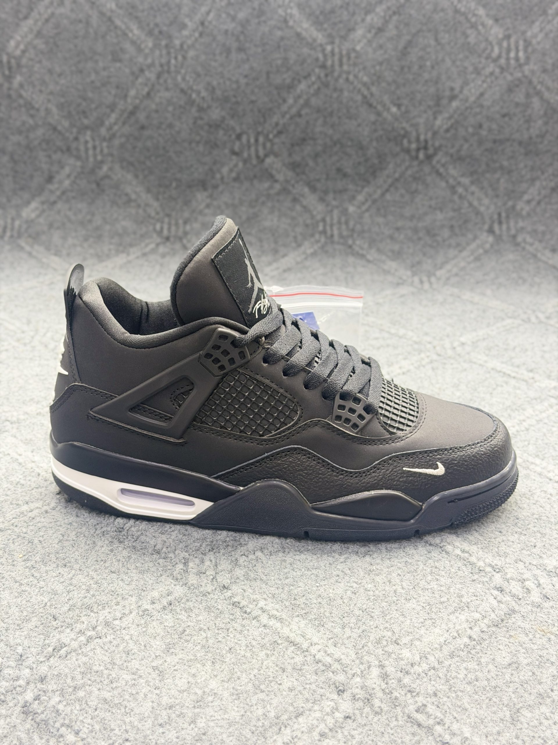 Nigel Sylvester x Air Jordan 4 OG 'Black'। (Grade1:1) - Image 4