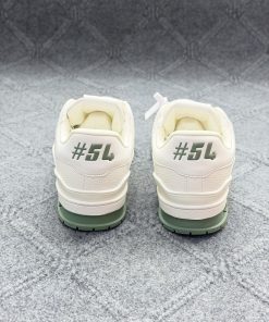 Alternative view of LV Trainer Sneaker - Off White & Sage Green Premium  1.1