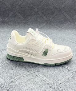 LV Trainer Sneaker - Off White & Sage Green Premium 1.1