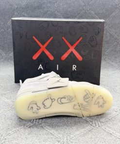 Air Jordan 4 Retro KAWS - Wolf Grey Premium Sneaker - Image 4