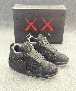 Air Jordan 4 "KAWS Black" Premium   1.1