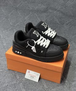 Louis Vuitton Trainer Black (Premium Quality)